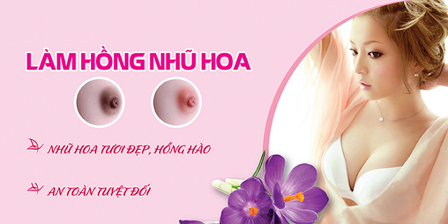 Công nghệ Làm hồng nhũ hoa tại Dermaster Việt Nam
